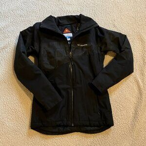 Columbia Omni-Heat black ski jacket size XS